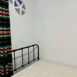 In the museum: Circular opening for air and light to reach interior bedrooms