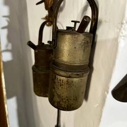 A carbide lamp