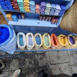 Es gibt nicht nuuuur blau in Chefchaouen 🎨