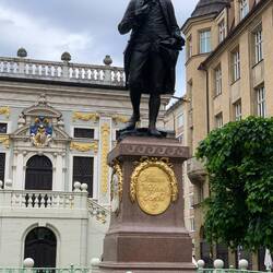 auch Goethe hat in Leipzig seine Spuren hinterlassen