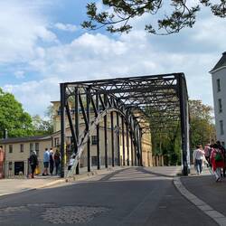 Brücke über die 'weiße Elster'
