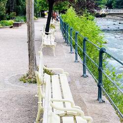 Río Passirio fluyendo sereno.
