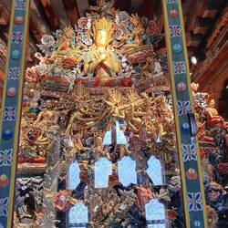 Exhibit in the museum. Just like a temple