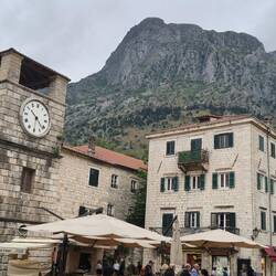 Kotor old town square
