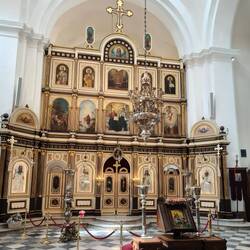 Inside orthodox church