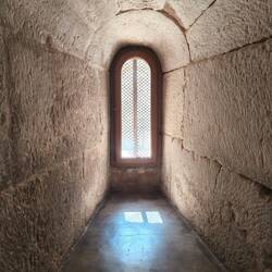 Inside church