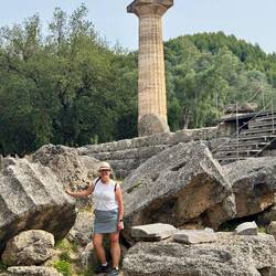 Der Zugang zum Zeus Tempel war leider gesperrt.