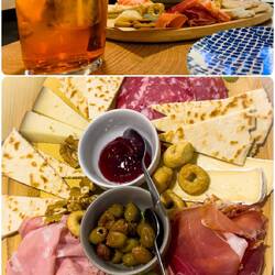 Aperitivo time at Gamba's — Ravenna, Italy.