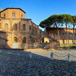 Morning panorama from our B&B ... Basilica di San Vitale — Ravenna, Italy.