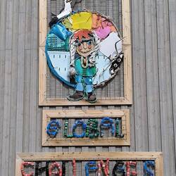 Kunst aus Plastikmüll