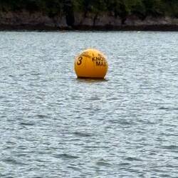 This is not the RNSA Mooring buoy but is close by
