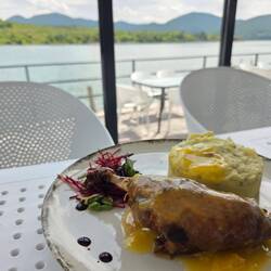 Duck with truffle mash
