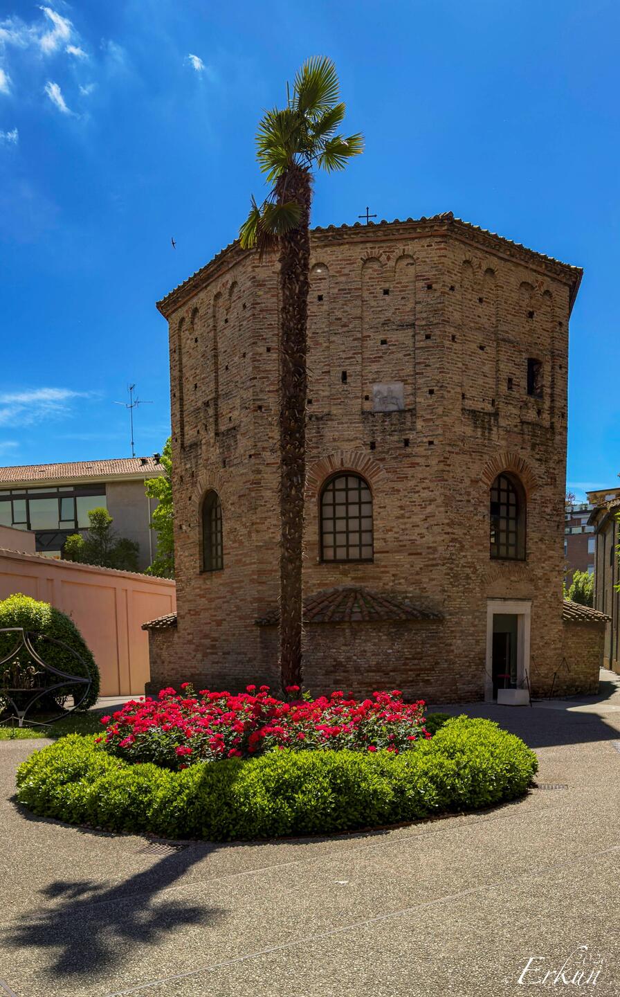 The Neonian Baptistery is also known as the Orthodox Baptistery — Ravenna, Italy.