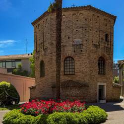 The Neonian Baptistery is also known as the Orthodox Baptistery — Ravenna, Italy.
