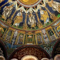 The Neonian Baptistery (Orthodox Baptistery) — Ravenna, Italy.