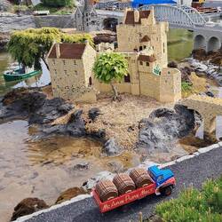 Eilean Donan, complete with McAran Single Malt lorry