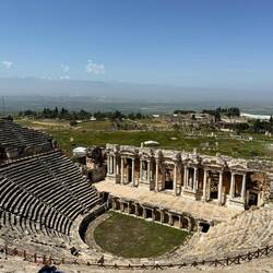 Restored theater at Hierapolis
