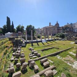 Ruins of the Pax Romana. Built following the final conquest of Jerusalem