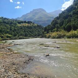 Oued Laou aufwärts ...