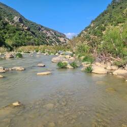 Fluss abwärts