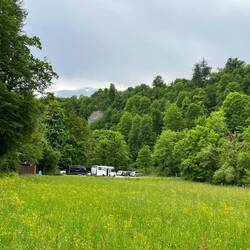 ..und abends als es dunkel wird bleiben nur noch wir u.der zweite Camper aus NL hier🌌😴