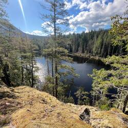 No name on the lake, but this is the Lake View.