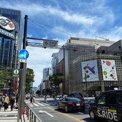 The streets and sidewalks have doubled in width!
