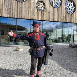 Unser Guide - ein Sami