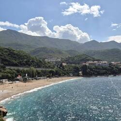 Kamenovo Beach südlich von Budva