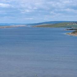 Looking back across the 8 mile fleet