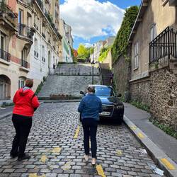 Treppen in Montmartre