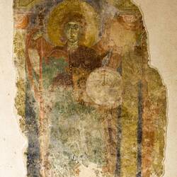 Fragment of a fresco at the Basilica di San Francesco — Ravenna, Italy.