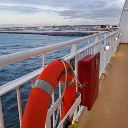 Leaving Hirtshals