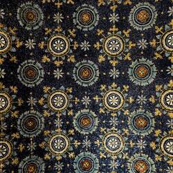 Detail from the vestibule ceiling ... Mausoleum of Galla Placidia — Ravenna, Italy.