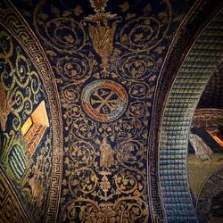 Mausoleum of Galla Placidia — Ravenna, Italy.