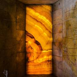 Alabaster window ... Mausoleum of Galla Placidia — Ravenna, Italy.