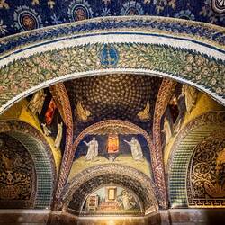 Mausoleum of Galla Placidia — Ravenna, Italy.