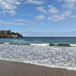 Strand in Gijón