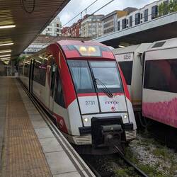 Regionalzug nach Oviedo