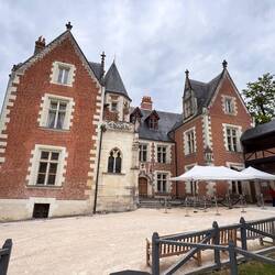 von dem Château du Clos Lucé durften wir ein Foto machen