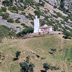 Spanische Moschée, hoch über der Stadt