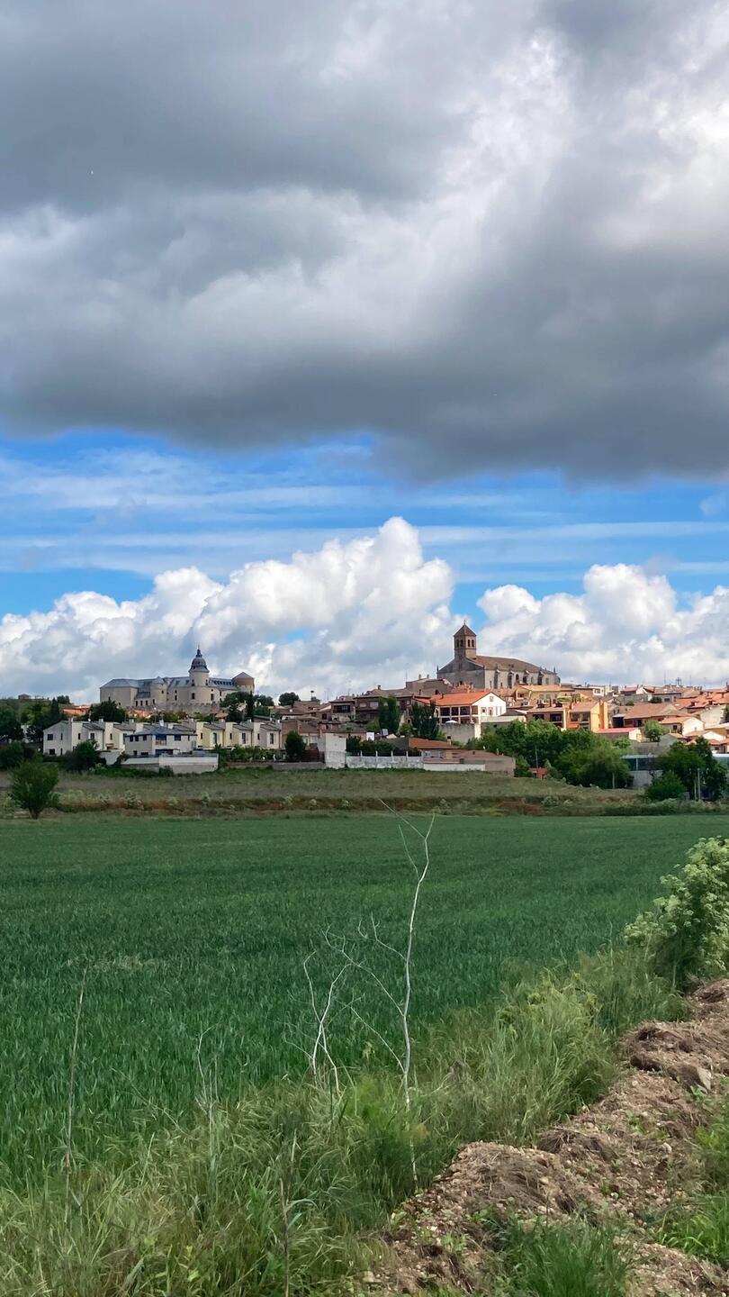 Blick auf Simancas