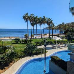 View from the hotel room