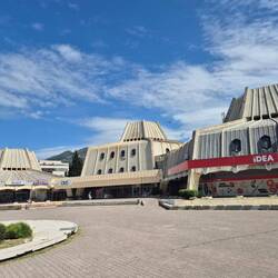 Triste Betonarchitektur im Zentrum
