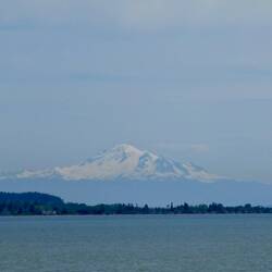 Dieser Berg ist in der USA (Mount Baker)
