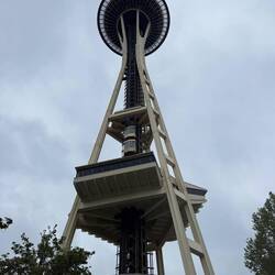 Walking by the Space Needle