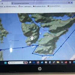 Inreach track today.