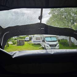 Natürlich nochmal Regen am letzten Morgen 🌧️
