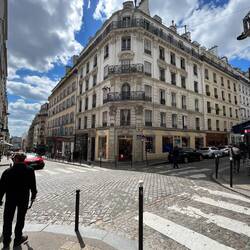Straße im Montmatre (18. Arrondissement)