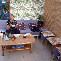 Letztes Frühstück in Whitianga